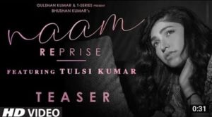 Naam Reprise Lyrics - Tulsi Kumar